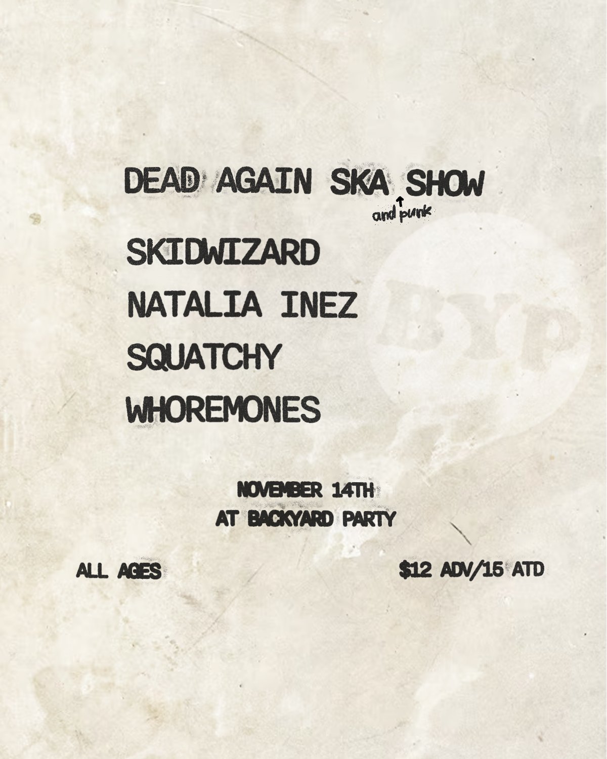 Dead Again Ska (and punk) Show