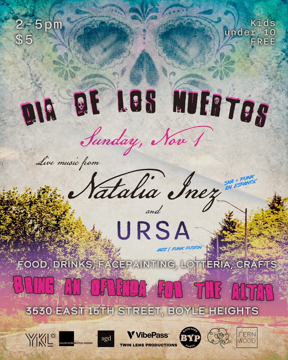 Dia de los Muertos! w/ Natalia Inez + Ursa