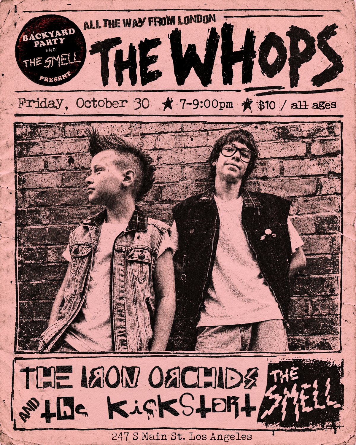 BYP + The Smell Presents THE WHOPS